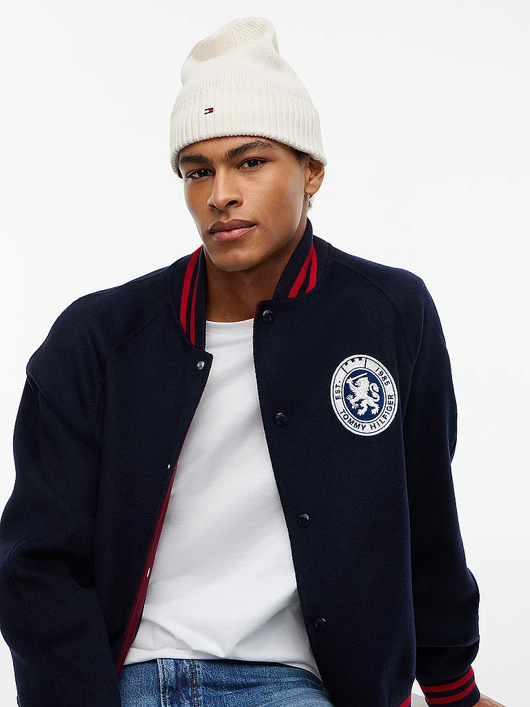 TOMMY HILFIGER Bonnet - Cagoule blanc